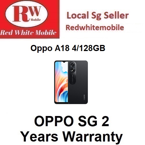 OPPO A18 4/128GB-OPPO SG 2 Years Warranty