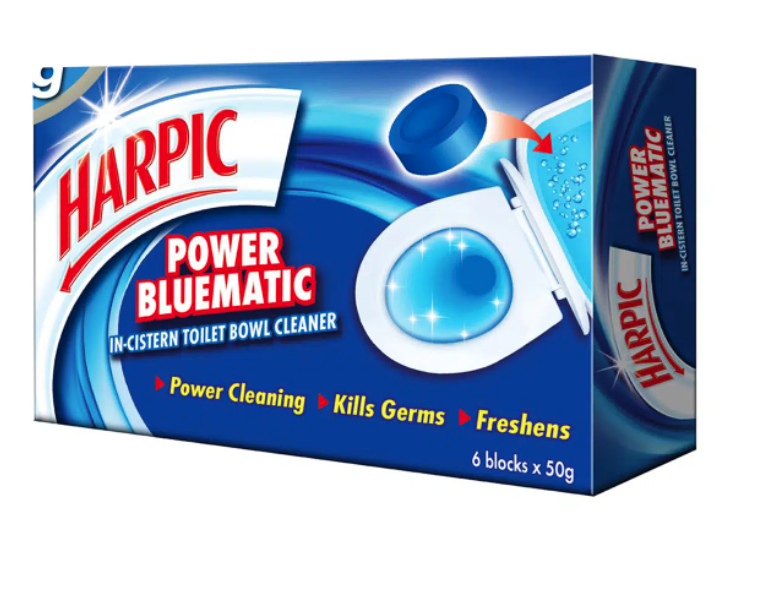 HARPIC Power Bluematic (2x6blockx50g) - 2pack